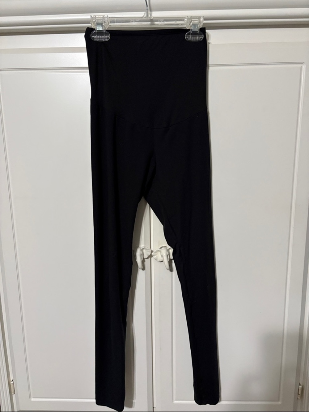 Maternity Black High-Waist Leggings